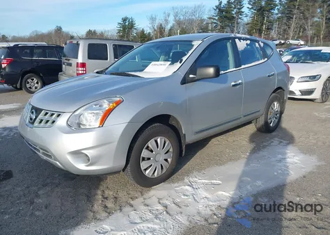 2013 Nissan Rogue S from USA, damaged, VIN JN8AS5MV5DW638611